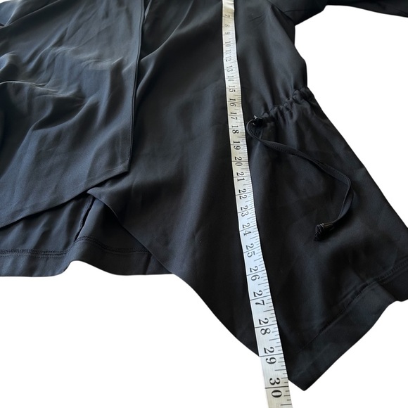 Ninexis | Black Women's Jacket with Roll Sleeves - Picture 6 of 9